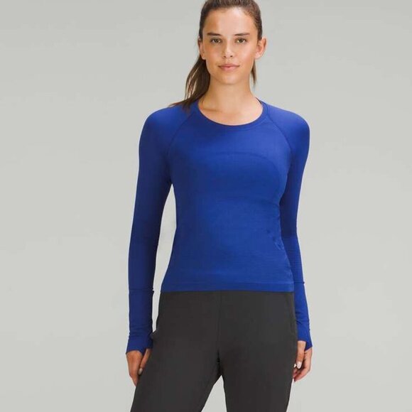 Lululemon Swiftly Tech Long Sleeve Shirt 2.0 *Race Length - 14 Psychic - Picture 1 of 8